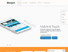 Tablet Screenshot of abargon.com